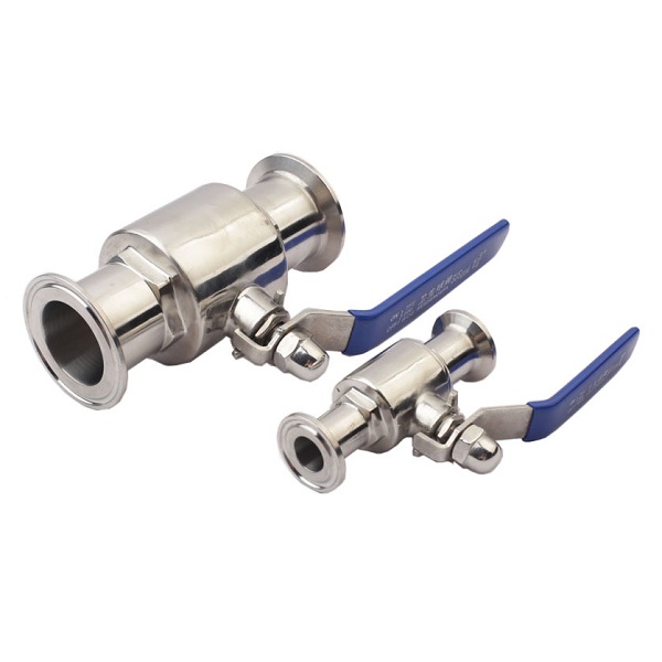 Tri clamp ball valve sanitary grade 304 316l