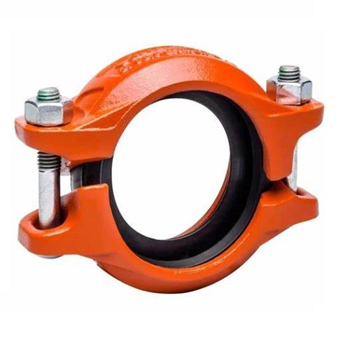 Roll grooved pipe fittings connectors