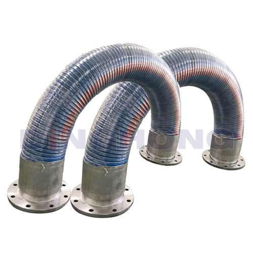 Flexible chemical composite hose assemblies