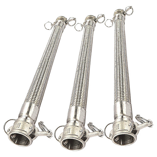 SS316 Cam lock flexible metal hose