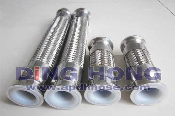 PTFE lined flex metal hose