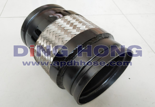 Flexible hose with roll groove ends supplier