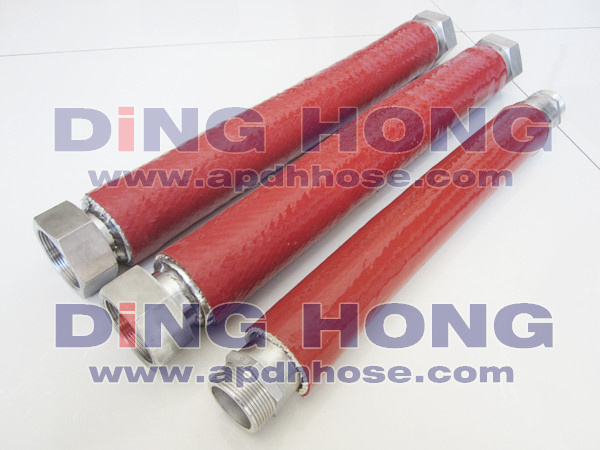 High temperature braided hose