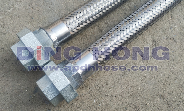 braided stainless steel flex hose