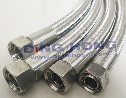 304 braided Teflon hose