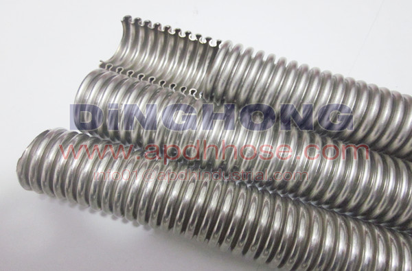 Stainless steel annular corrugated hose