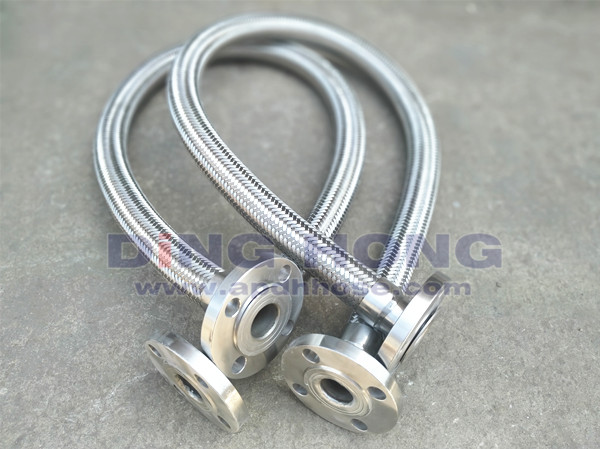 2 inch flange stainless steel flexible hose