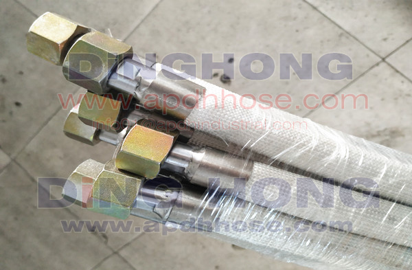 high temperature insulation flexible hose