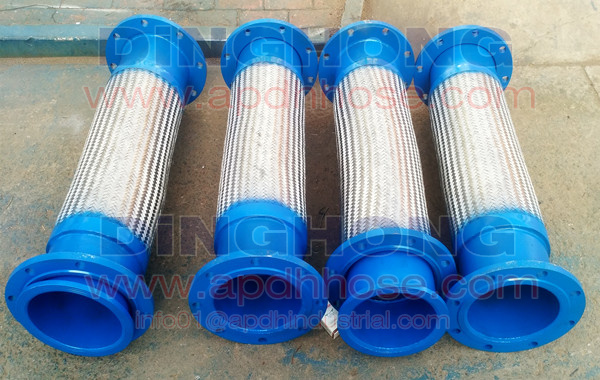 DIN flange joint flex hose