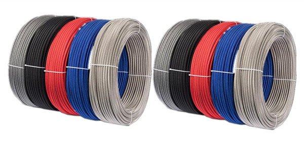 wire braided teflon hose