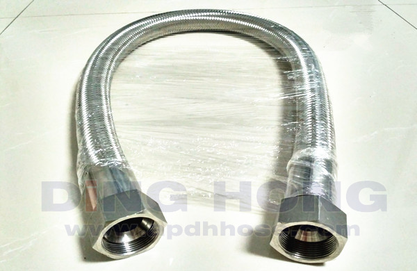 Braided ptfe hose assemblies