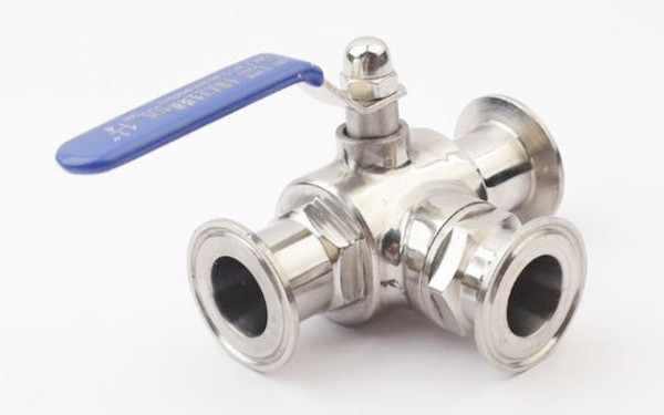 Sanitary grade 316L tri clamp ball valve
