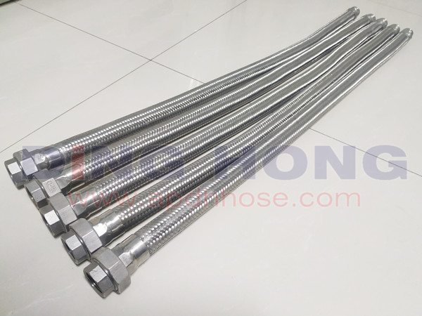 union connect flexible steel hose