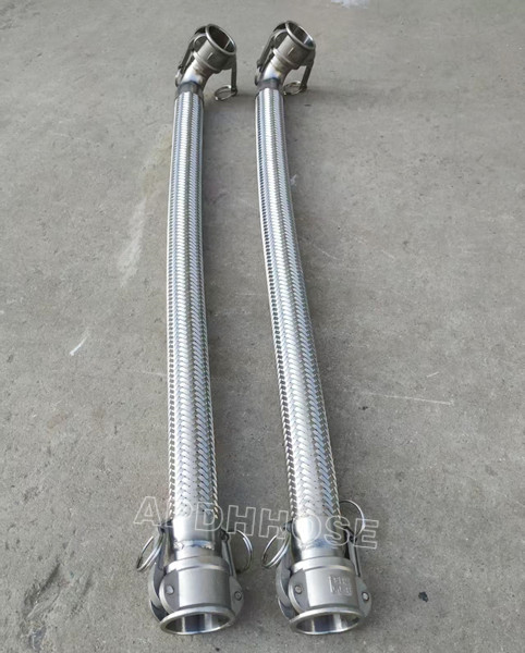 1 1/4inch Camlock flexible metal hose